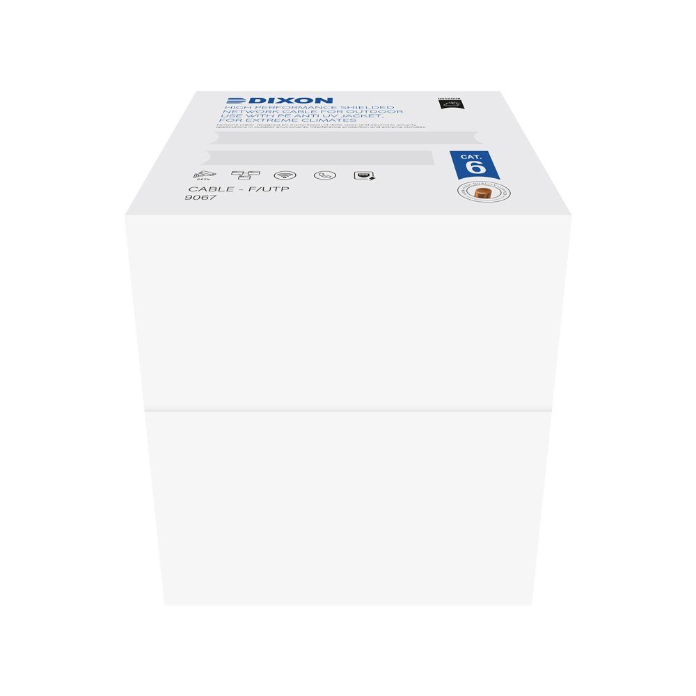 Cable F/UTP Cat. 6 4Px23 AWG - 305m - 9067 - Para Uso Exterior - Imagen 5