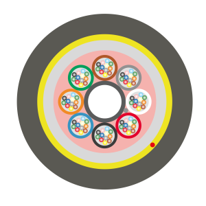 FIBRA ÓPTICA ADSS DE 96 HILOS SPAN 100